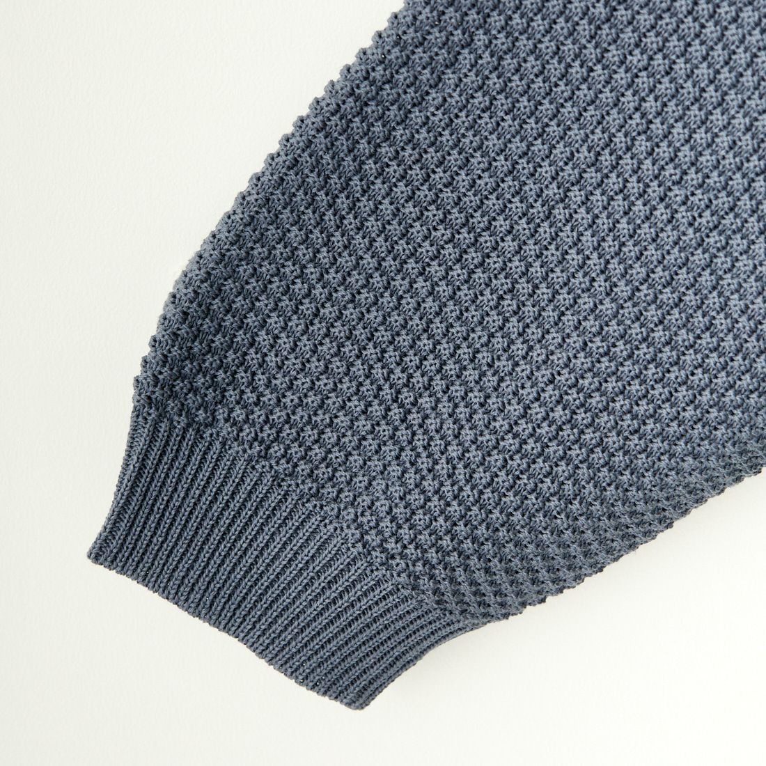 STILL BY HAND [スティルバイハンド] コットンカーディガン [KN03241] SLATE BLUE