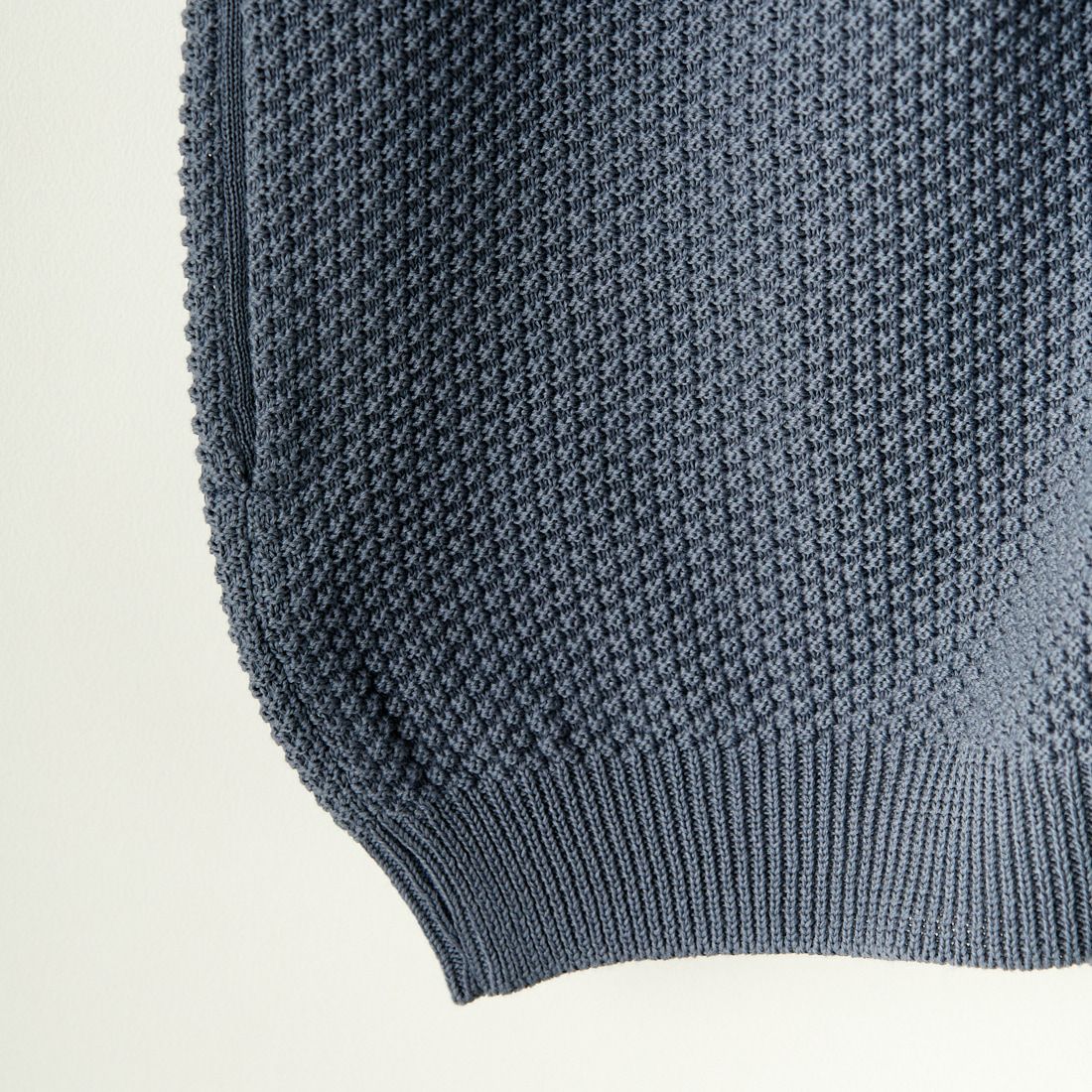 STILL BY HAND [スティルバイハンド] コットンカーディガン [KN03241] SLATE BLUE