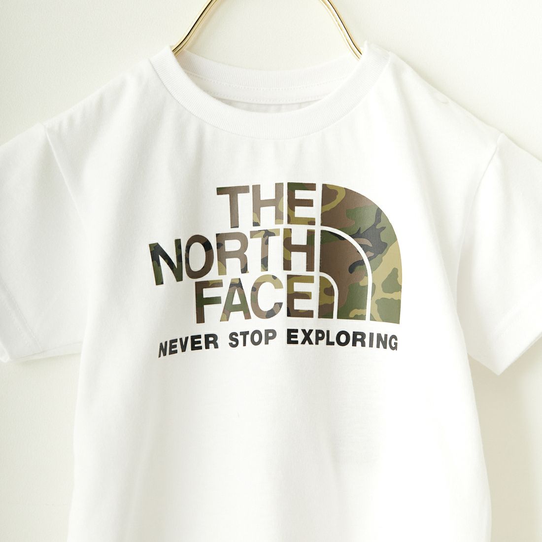THE NORTH FACE [ザ ノースフェイス] ベビー ショートスリーブカモロゴTシャツ [NTB32359] W