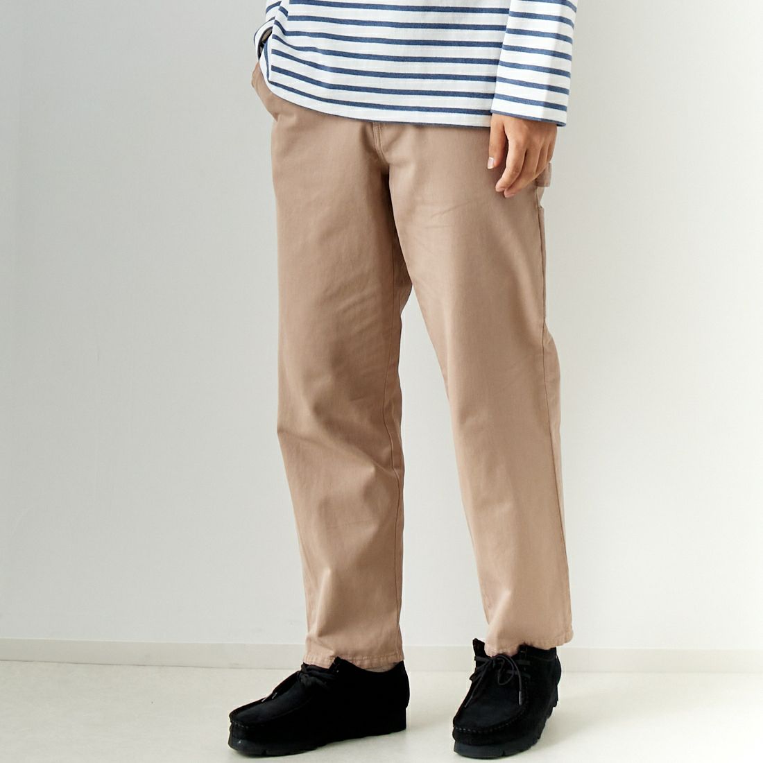 SMITH'S [スミス] ペインターパンツ [4175-5031] 18 TAUPE &&モデル身長：179cm 着用サイズ：M&&