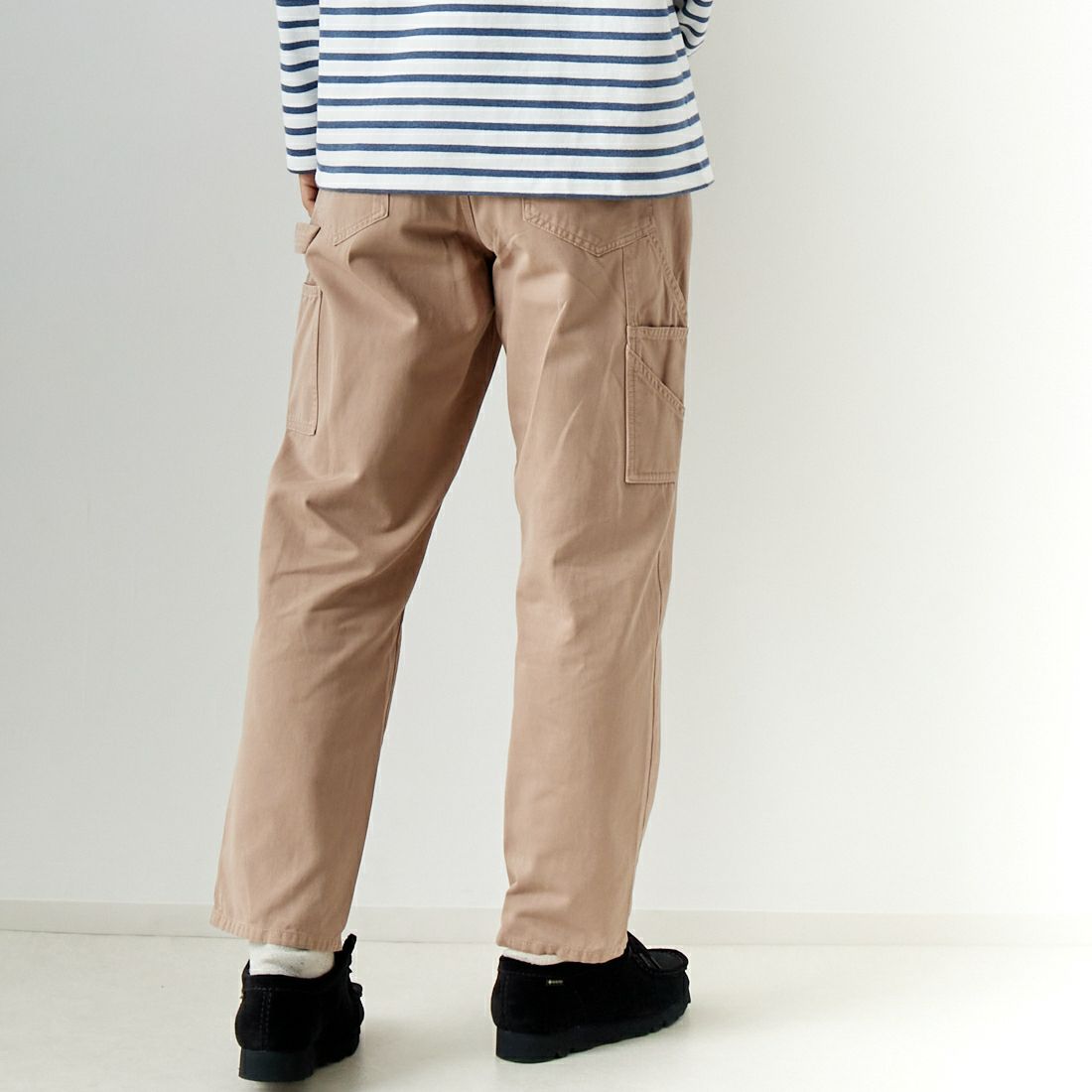 SMITH'S [スミス] ペインターパンツ [4175-5031] 18 TAUPE &&モデル身長：179cm 着用サイズ：M&&