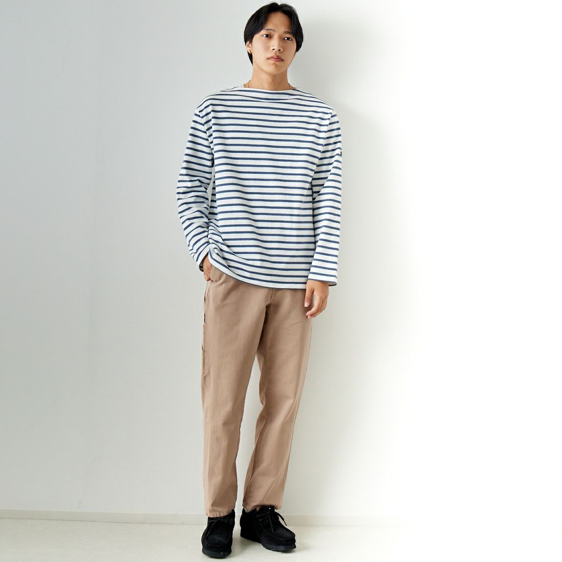 SMITH'S [スミス] ペインターパンツ [4175-5031] 18 TAUPE &&モデル身長：179cm 着用サイズ：M&&