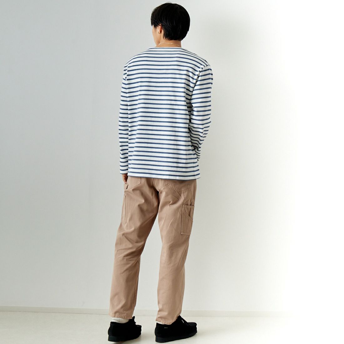 SMITH'S [スミス] ペインターパンツ [4175-5031] 18 TAUPE &&モデル身長：179cm 着用サイズ：M&&