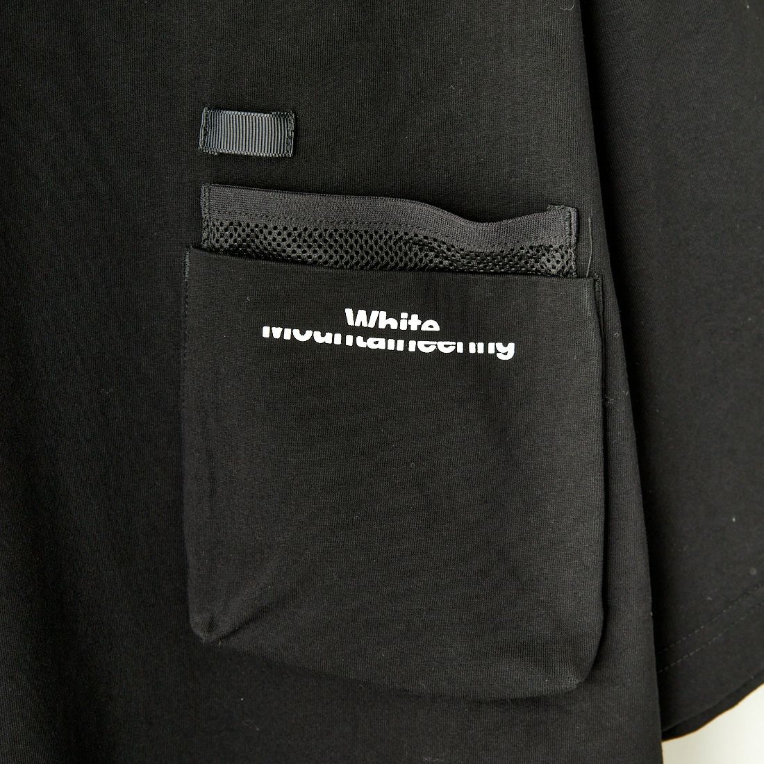White Mountaineering [ホワイトマウンテニアリング] ポケットTシャツ [WM2471509] BLACK