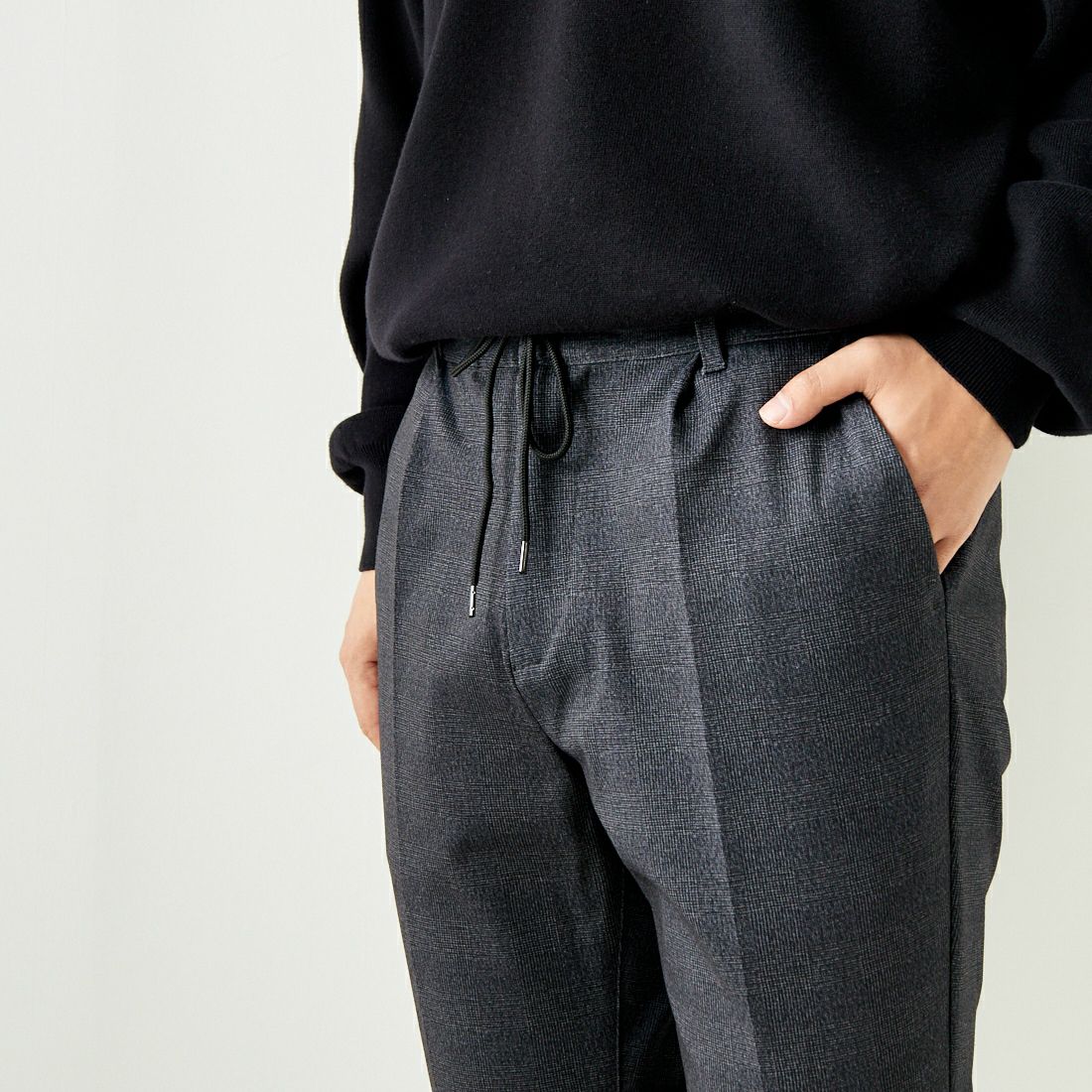 Jeans Factory Clothes [ジーンズファクトリークローズ] テックポンチ 1Pイージースラックス [JFC-242-017] 4 GRYｸﾞﾚﾝﾁ