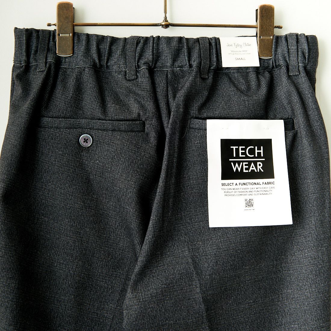 Jeans Factory Clothes [ジーンズファクトリークローズ] テックポンチ 1Pイージースラックス [JFC-242-017] 4 GRYｸﾞﾚﾝﾁ