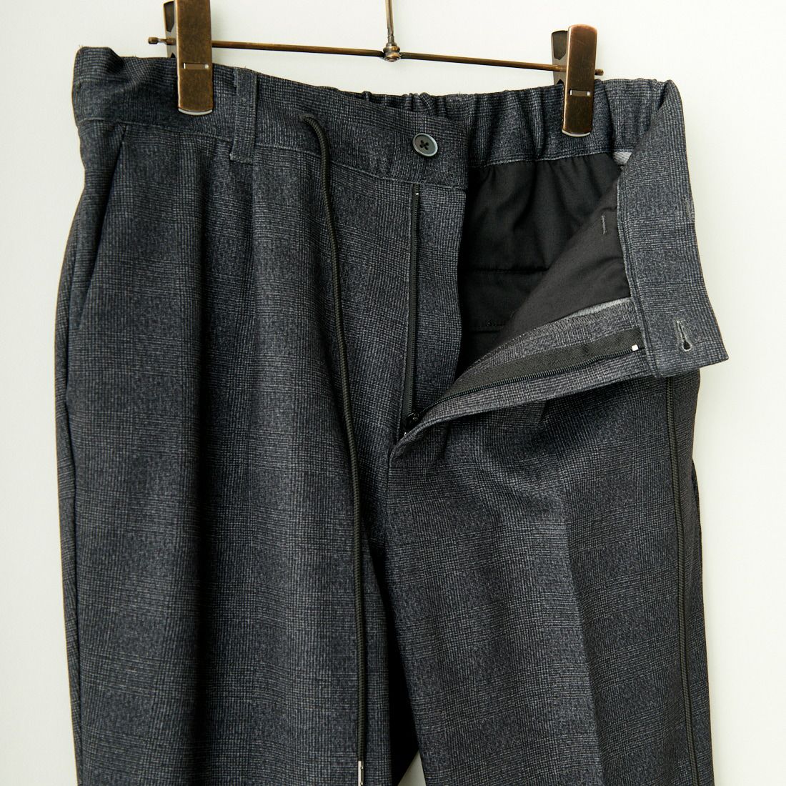 Jeans Factory Clothes [ジーンズファクトリークローズ] テックポンチ 1Pイージースラックス [JFC-242-017] 4 GRYｸﾞﾚﾝﾁ