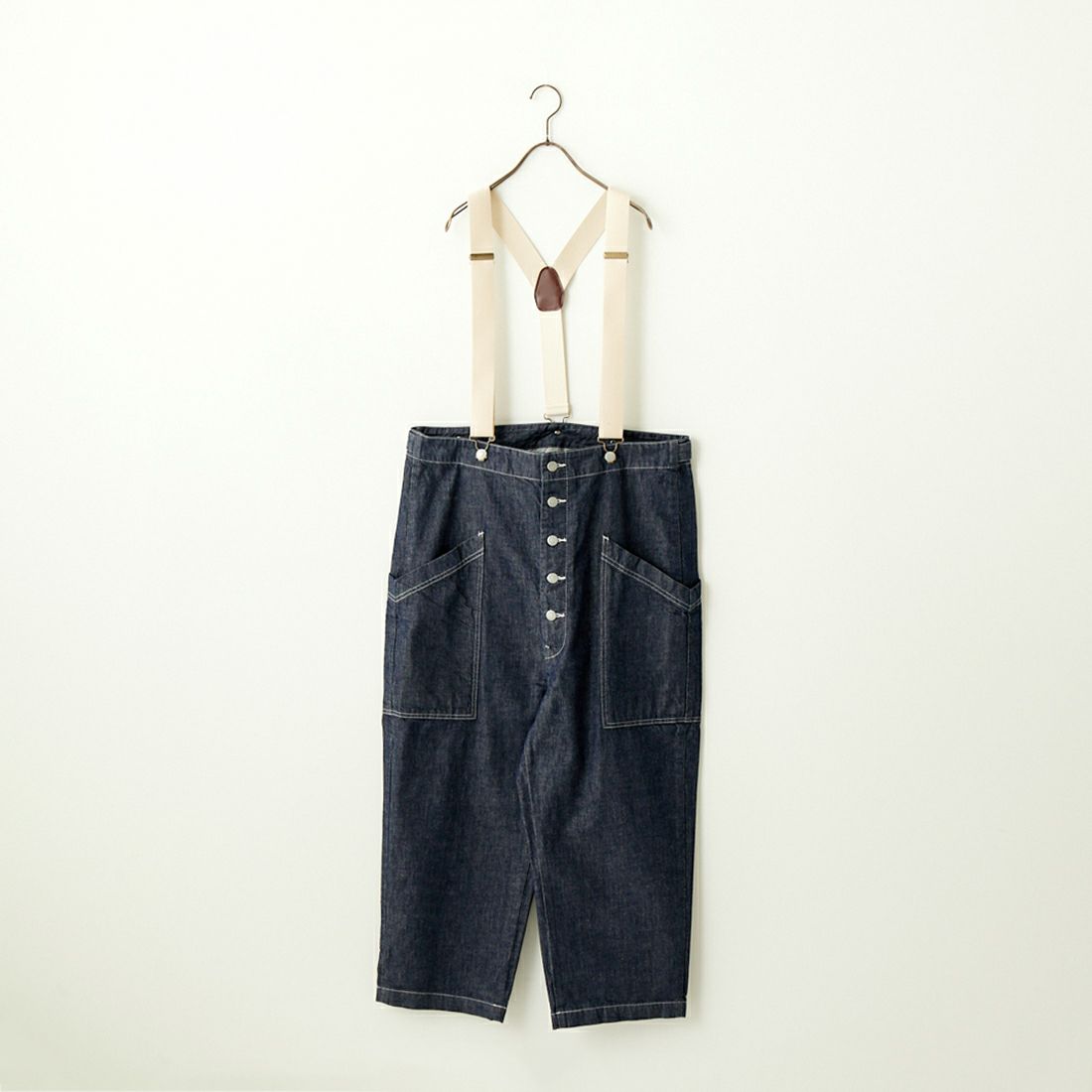HARVESTY [ハーベスティ] サスペンダーガーデンパンツ [A12401] 98 ONEWASH