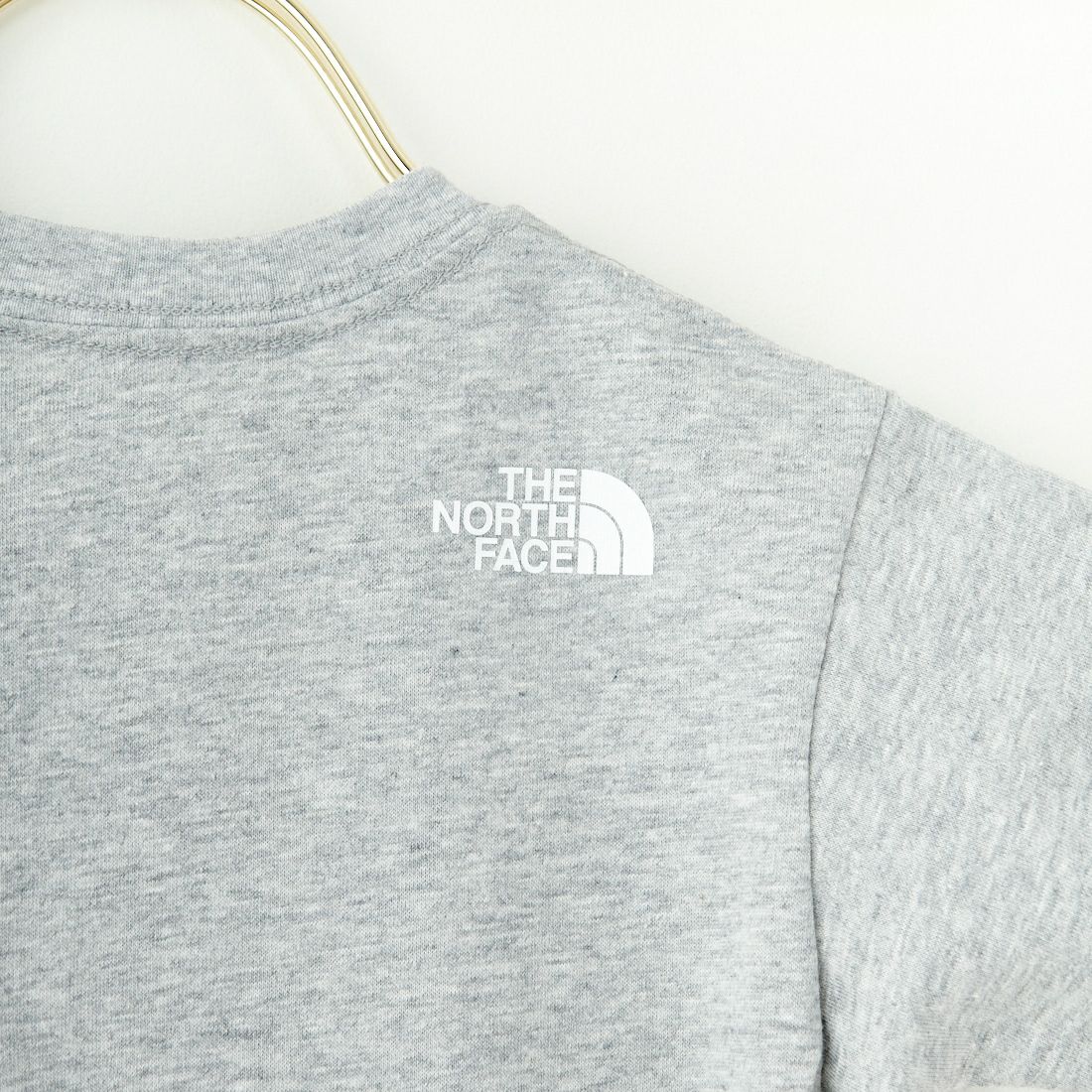 THE NORTH FACE [ザ ノースフェイス] ショートスリーブスモールスクエアロゴティー(ベビー) [NTB32358] Z