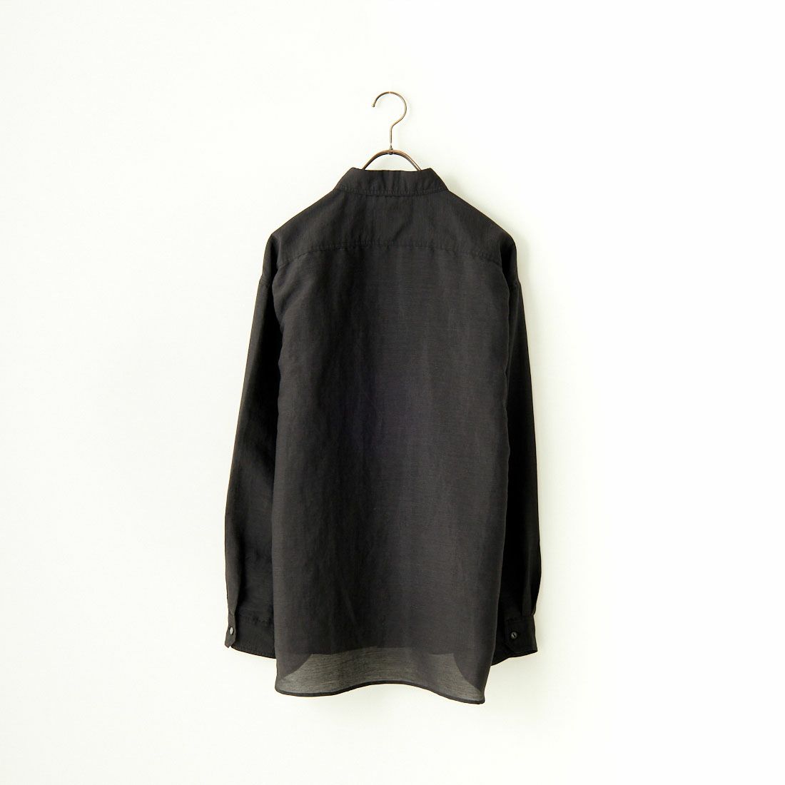 Vincent et Mireille [ヴァンソン エ ミレイユ] ロングスリーブシャツ [VM241LI00130] 09 BLACK