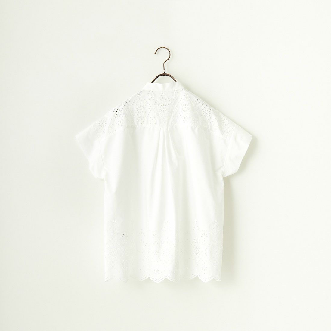 TICCA [ティッカ] レースフレンチシャツ [TBDS-101] WHITE