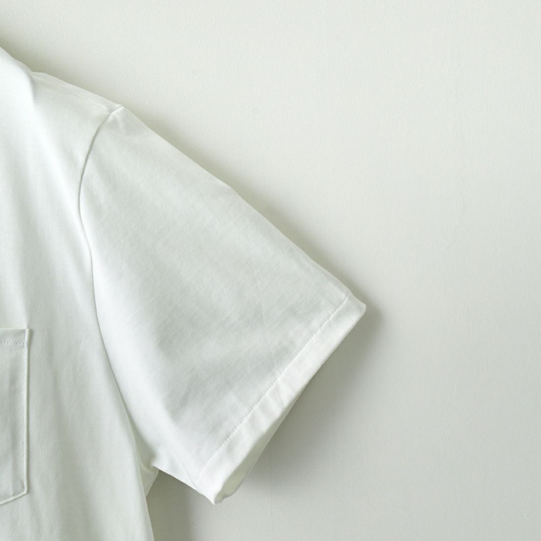 A.P.C. [アー・ペー・セー] ポケットTシャツ [POCKET-EMB-T] 90 BLANC