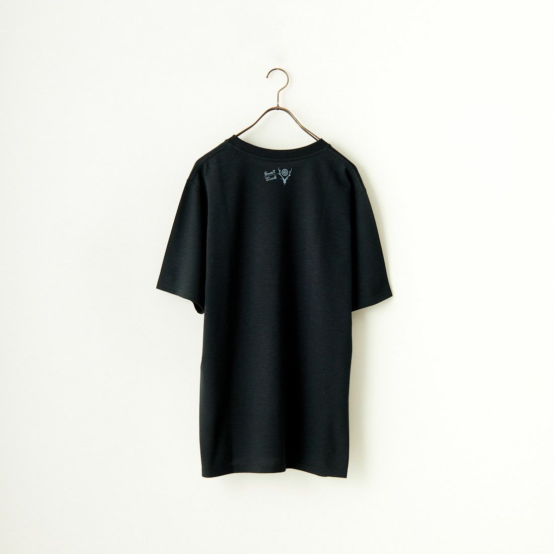 South2West8 [サウスツーウエストエイト] プリントポケットTシャツ [OT616] B BLACK