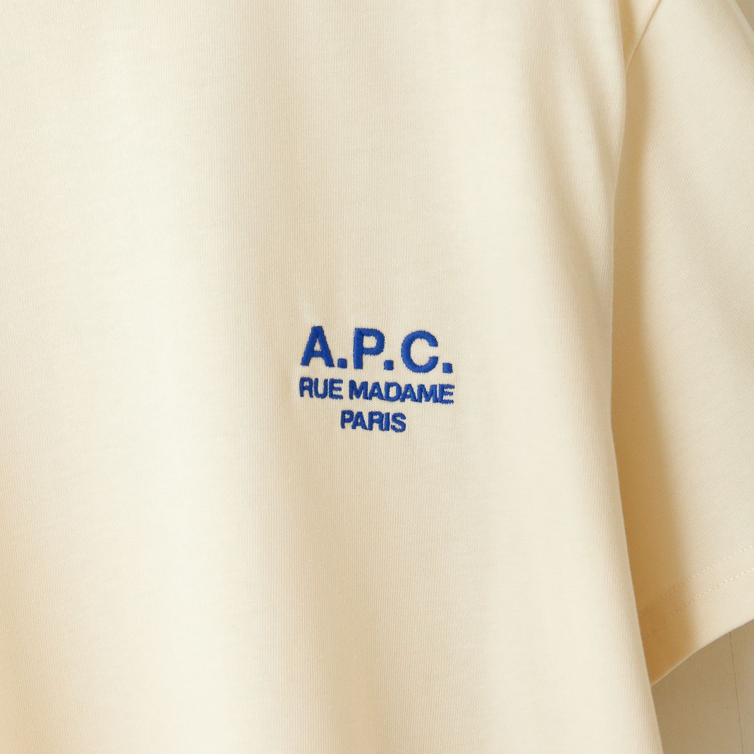 A.P.C. [アー・ペー・セー] RAYMOND Tシャツ [T-SHIRT-RAYMOND] 91 BLANC C