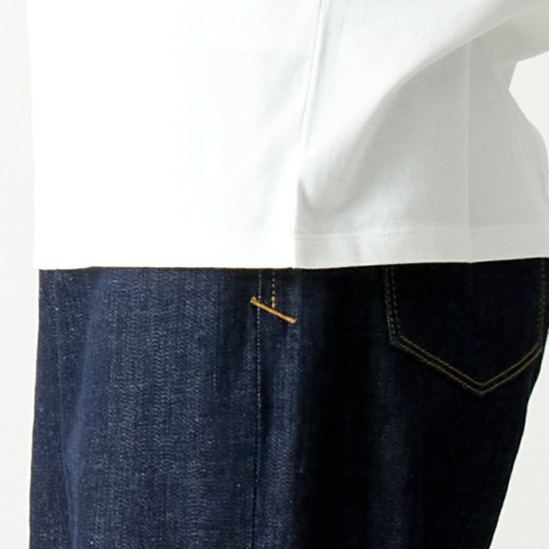 A.P.C. [アー・ペー・セー] RUE MADAMEプリントTシャツ [PETITE-RUE-MADAME] 90 BLANC