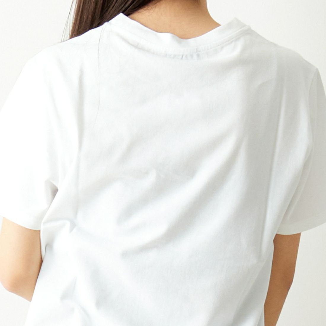 A.P.C. [アー・ペー・セー] RUE MADAMEプリントTシャツ [PETITE-RUE-MADAME] 90 BLANC