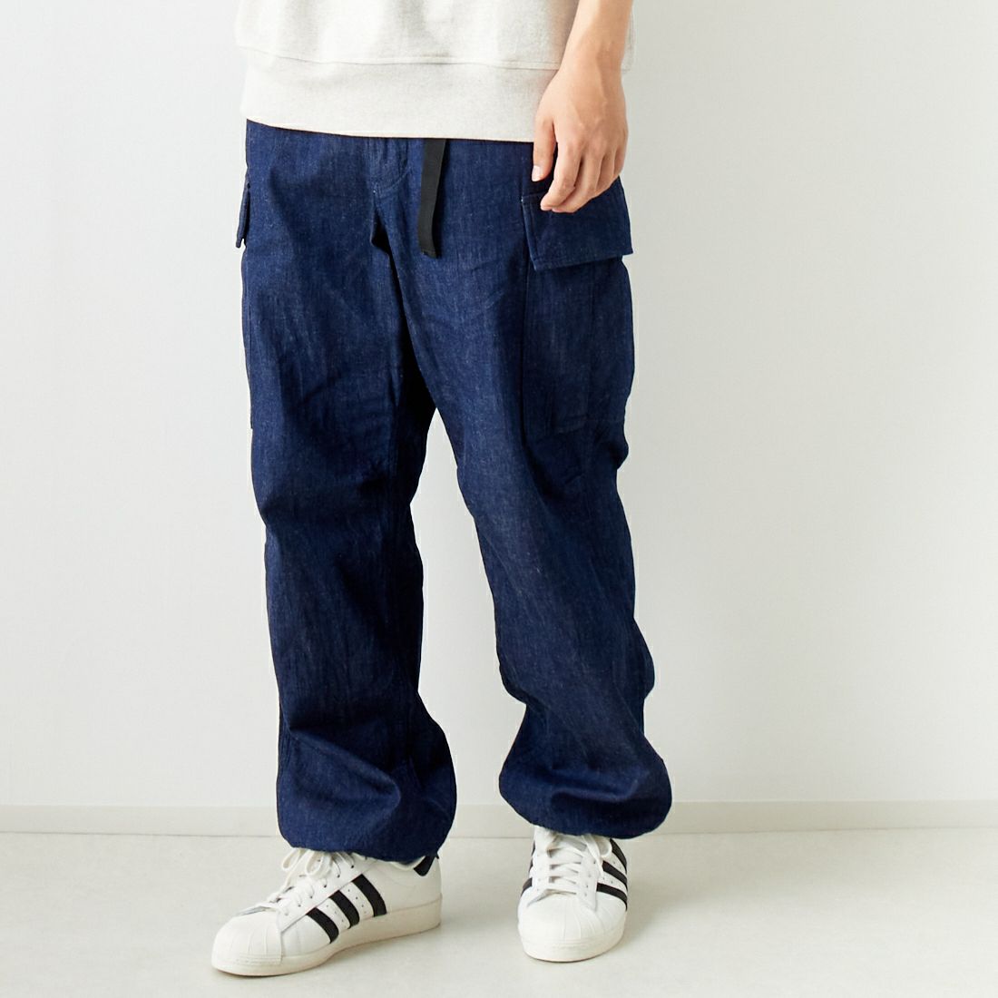 11 INDIGO&&モデル身長：179cm 着用サイズ：M&&