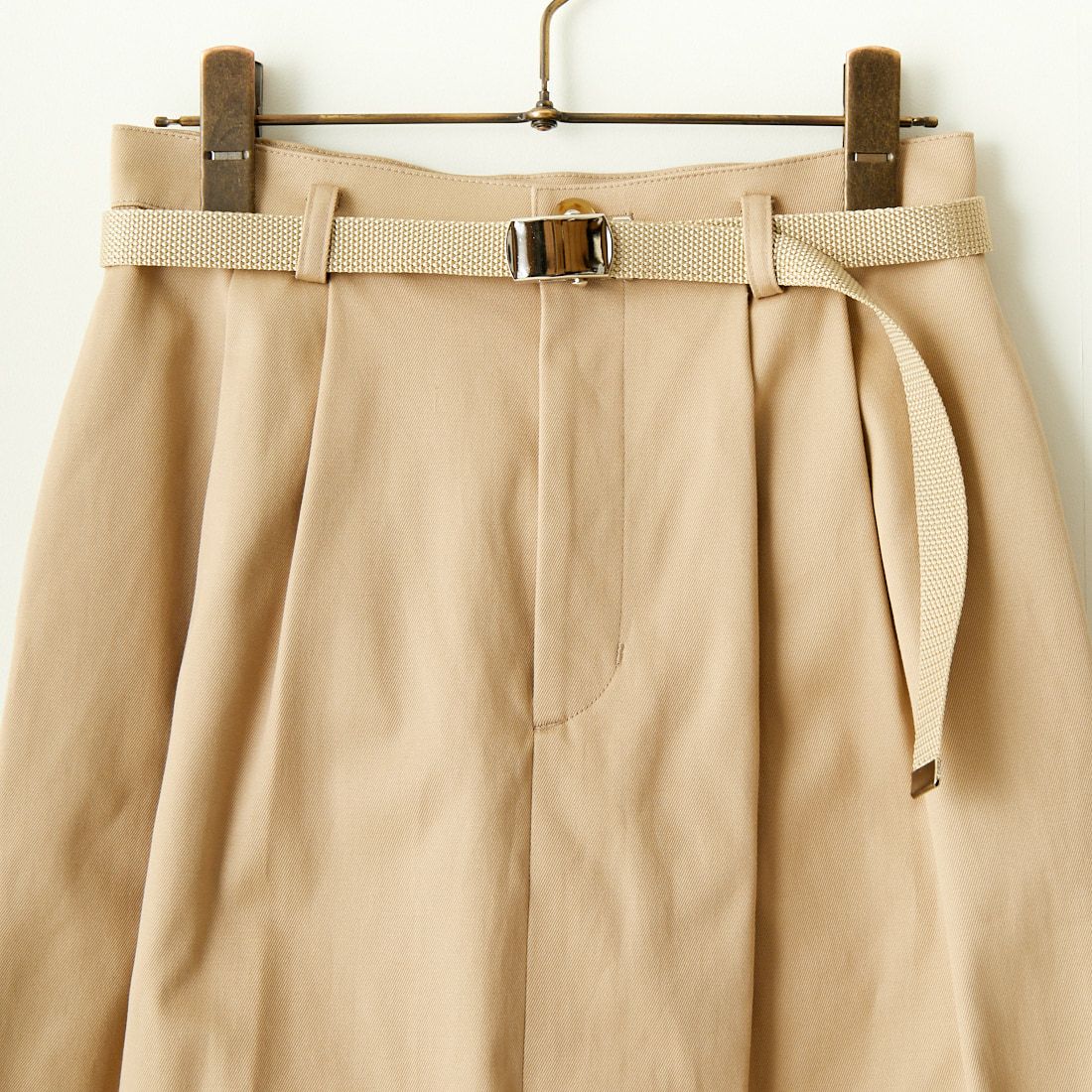 ma couleur [マ クルール] ベルト付きタックタイトスカート [J-4542] 240 ｷｬﾒﾙ