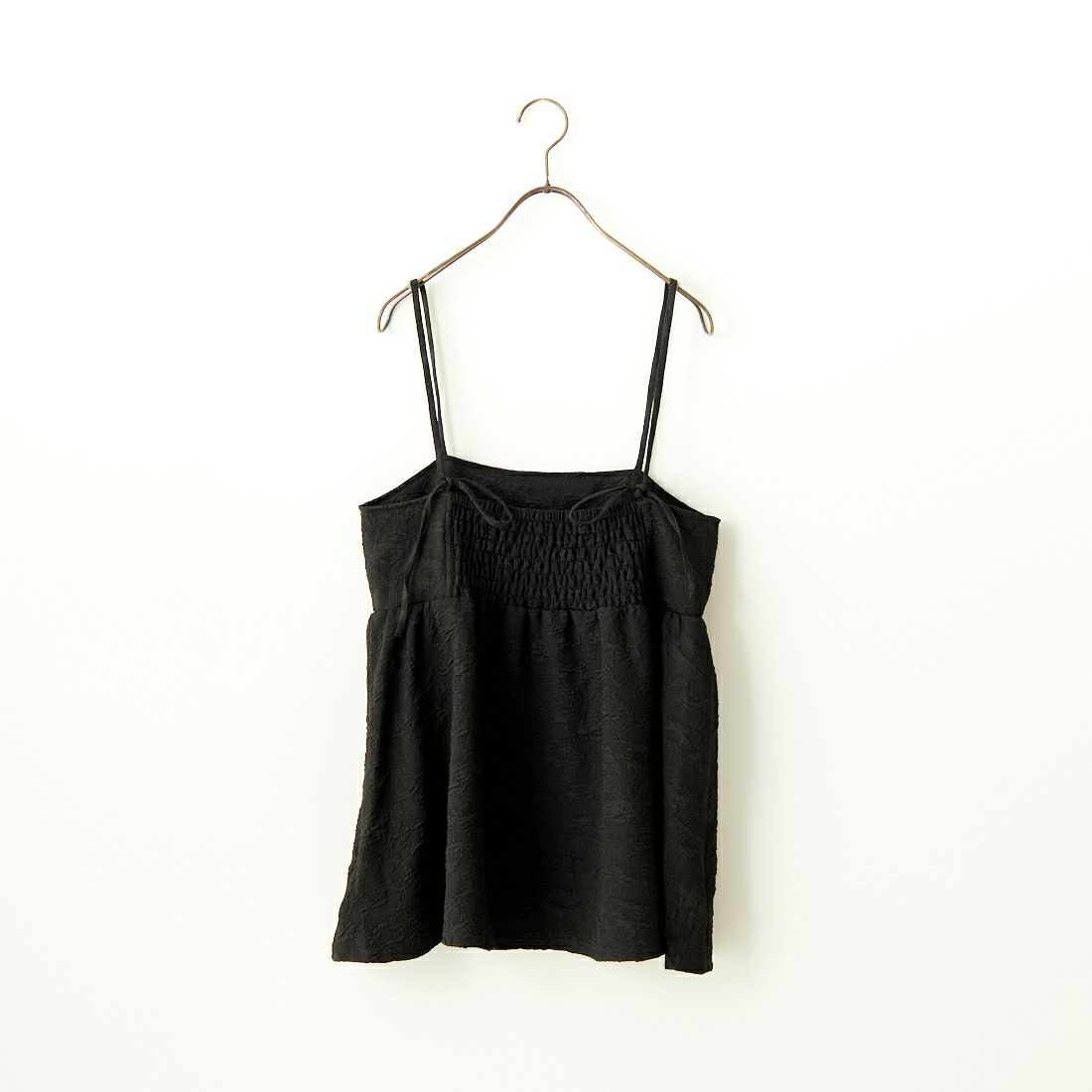 Jf Ready Made [ジェイエフレディメイド] ニットジャガードキャミブラウス [8849317-01] 03 ﾌﾞﾗｯｸ