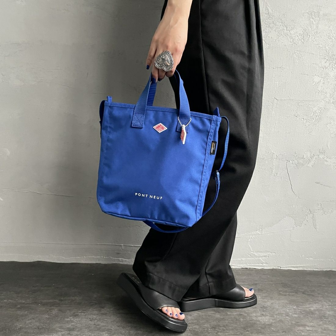 DANTON [ダントン] PONT NEUF コーデュラキャンバス 2WAYトートバッグ [PONT-NEUF] BLUE