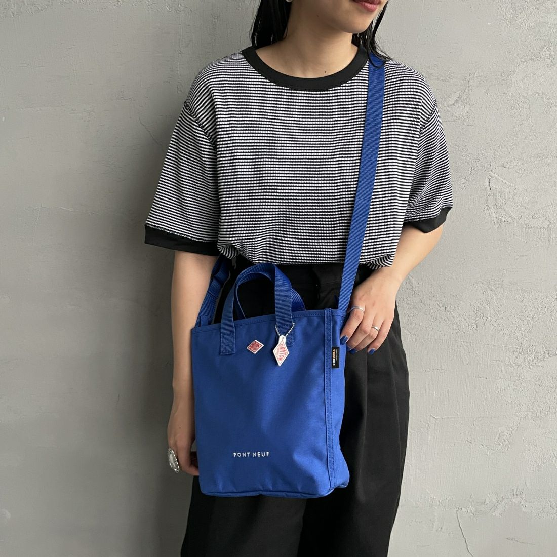 DANTON [ダントン] PONT NEUF コーデュラキャンバス 2WAYトートバッグ [PONT-NEUF] BLUE