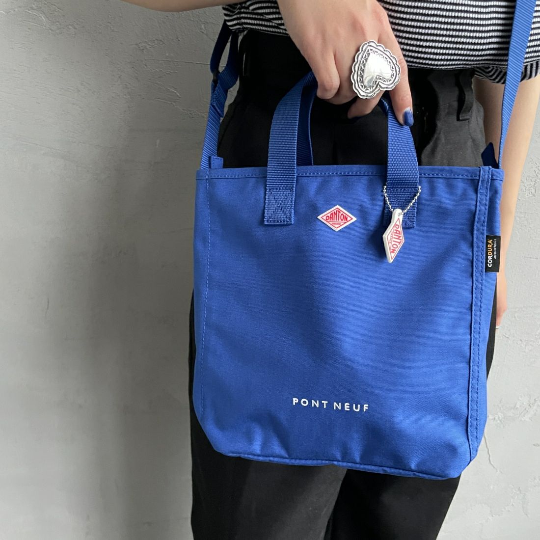 DANTON [ダントン] PONT NEUF コーデュラキャンバス 2WAYトートバッグ [PONT-NEUF] BLUE