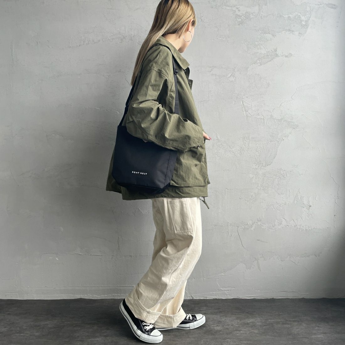 DANTON [ダントン] PONT NEUF コーデュラキャンバス 2WAYトートバッグ [PONT-NEUF] BLACK