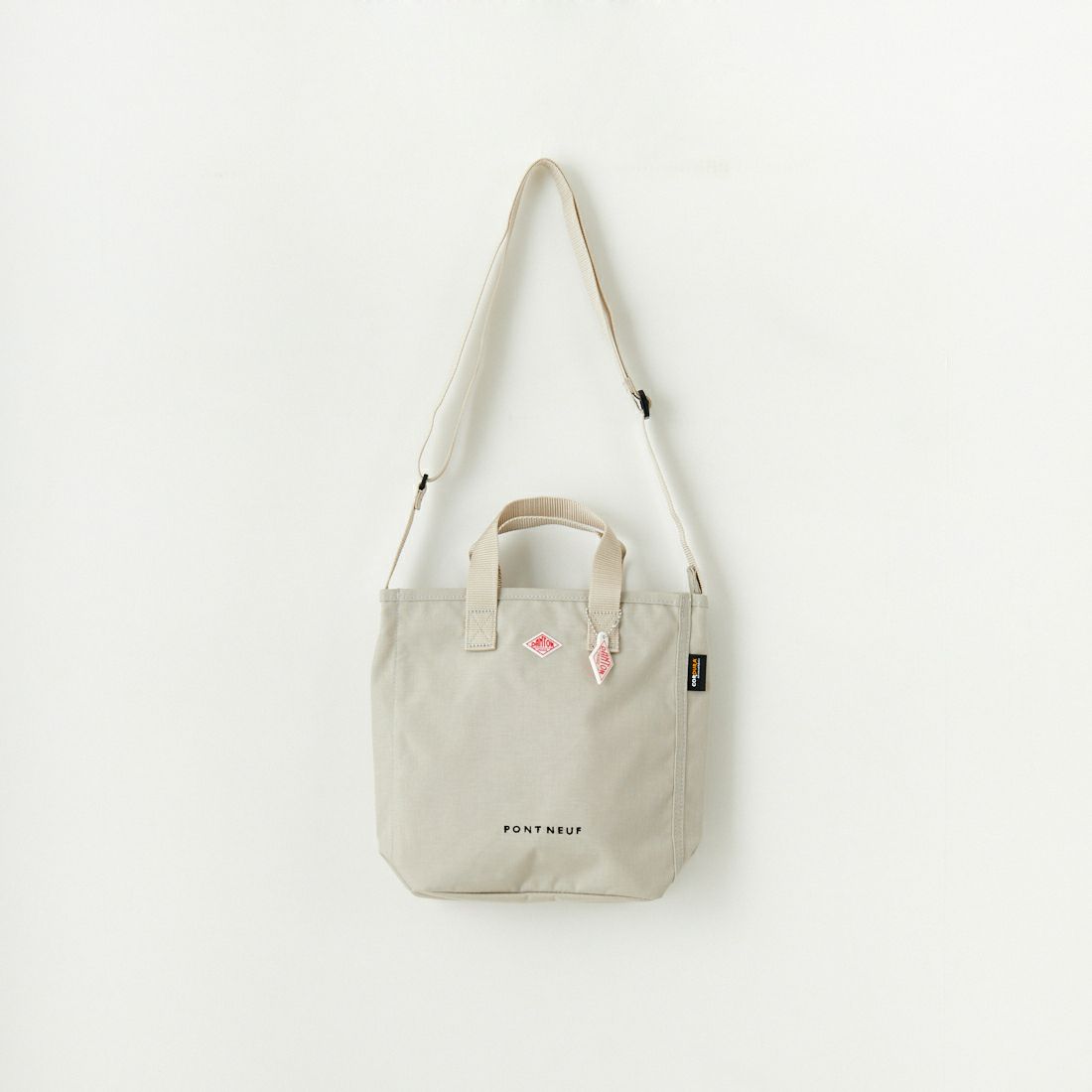 DANTON [ダントン] PONT NEUF コーデュラキャンバス 2WAYトートバッグ [PONT-NEUF] OYSTER WHT