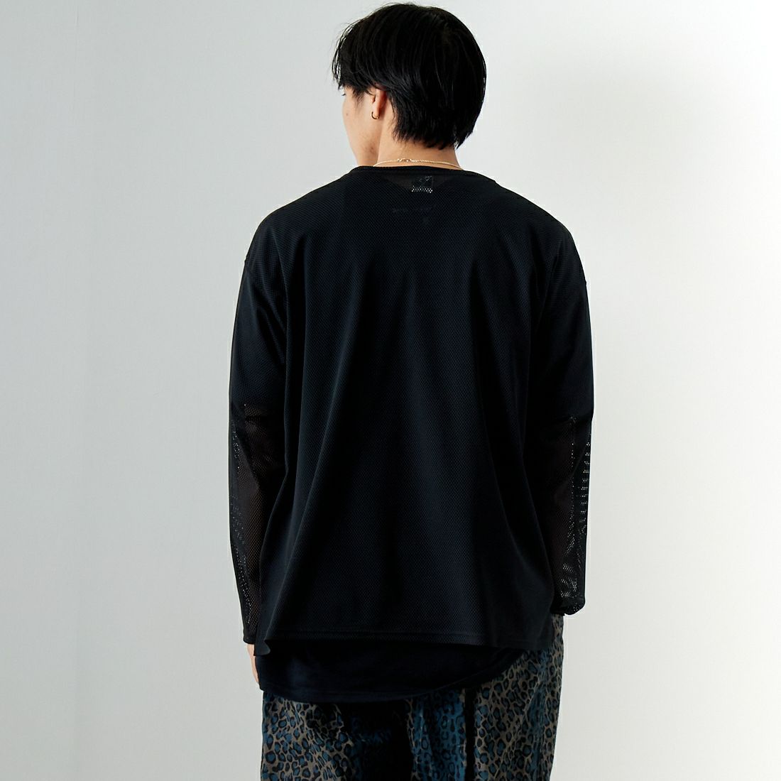 South2West8 メッシュクルーネックシャツ - シャツ