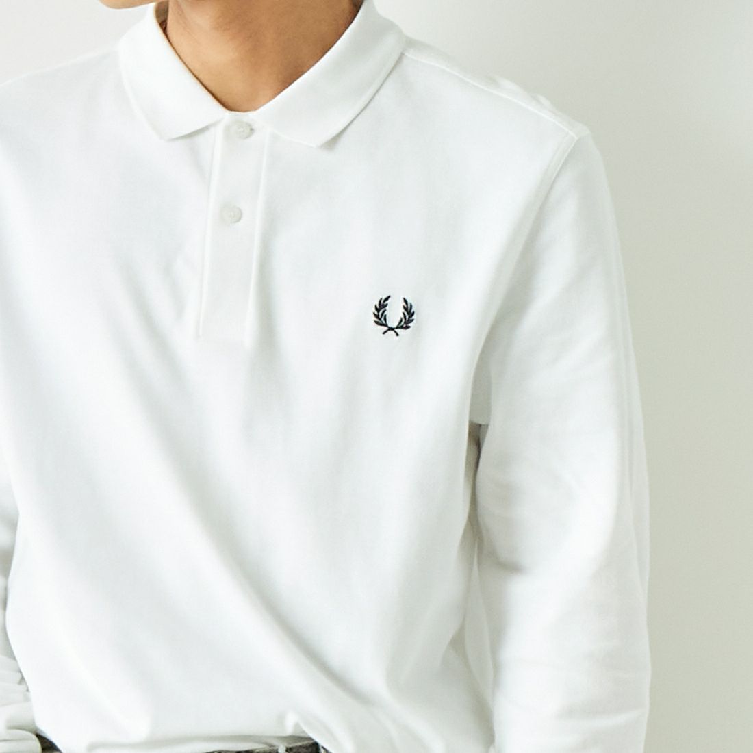 FRED PERRY [フレッドペリー] フレッドペリーポロシャツ [M6006] 100 WHITE