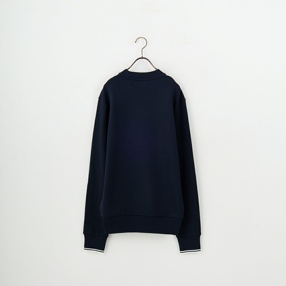 FRED PERRY [フレッドペリー] ワンポイント刺繍 クルーネックスウェット [M7535] 248 NAVY