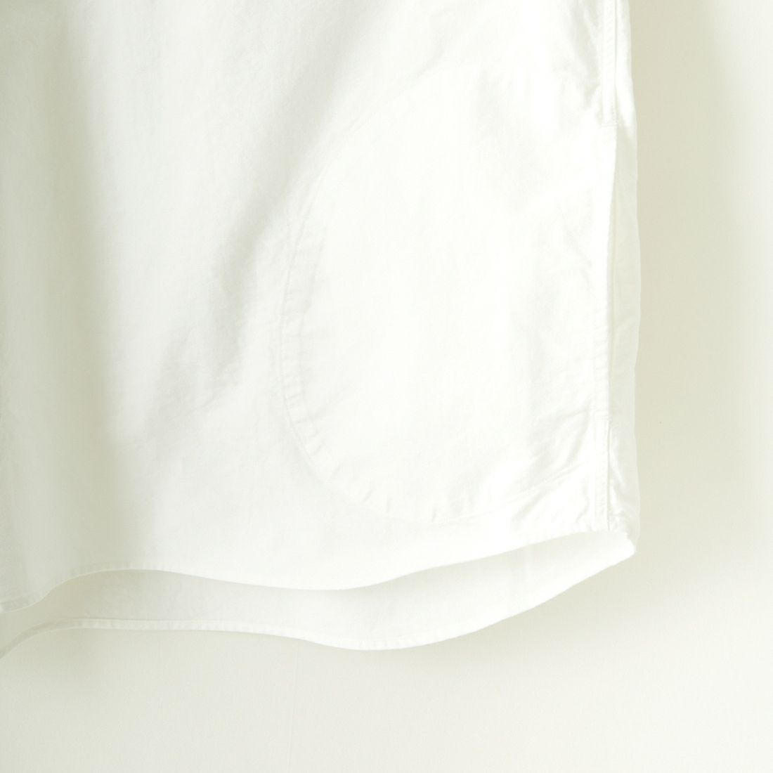 DANTON [ダントン] オックスフォード ラウンドカラーシャツ [DT-B0282SOX] WHITE