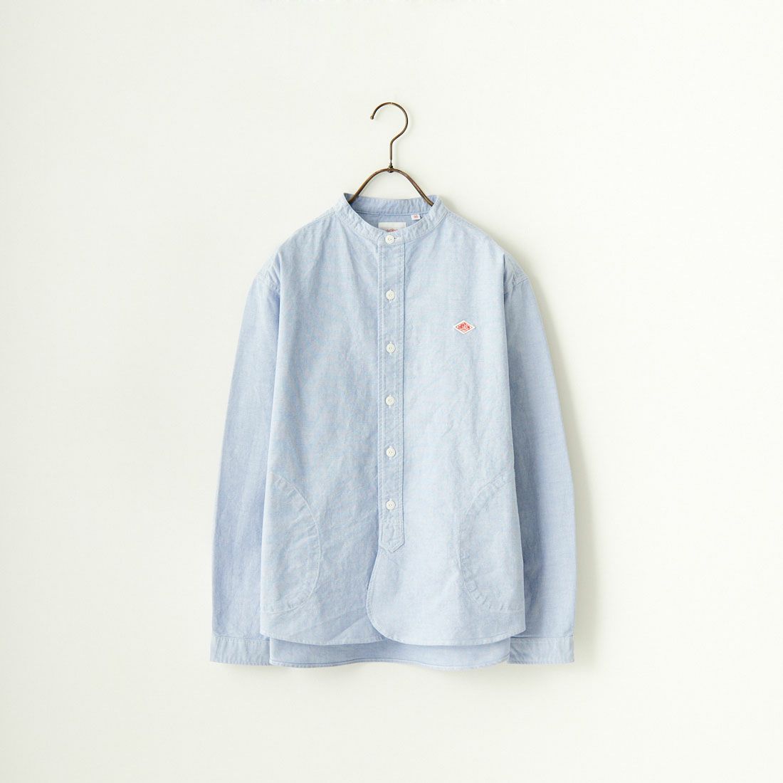 DANTON [ダントン] オックスフォード バンドカラーシャツ [DT-B0279SOX] BLUE