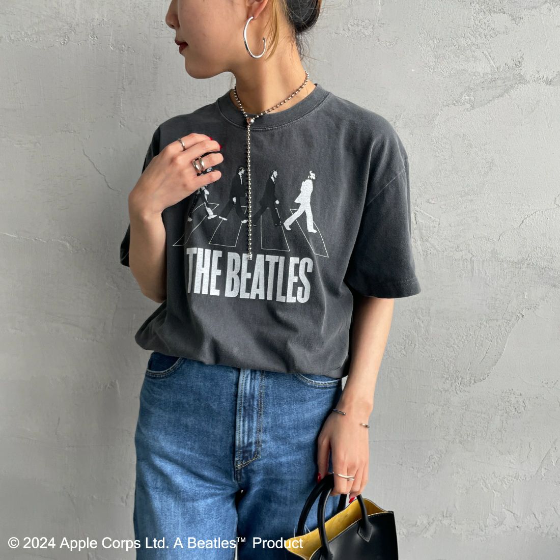 GOOD ROCK SPEED [グッドロックスピード] 別注 THE BEATLES ロックプリントTシャツ [INTN-013-JF]