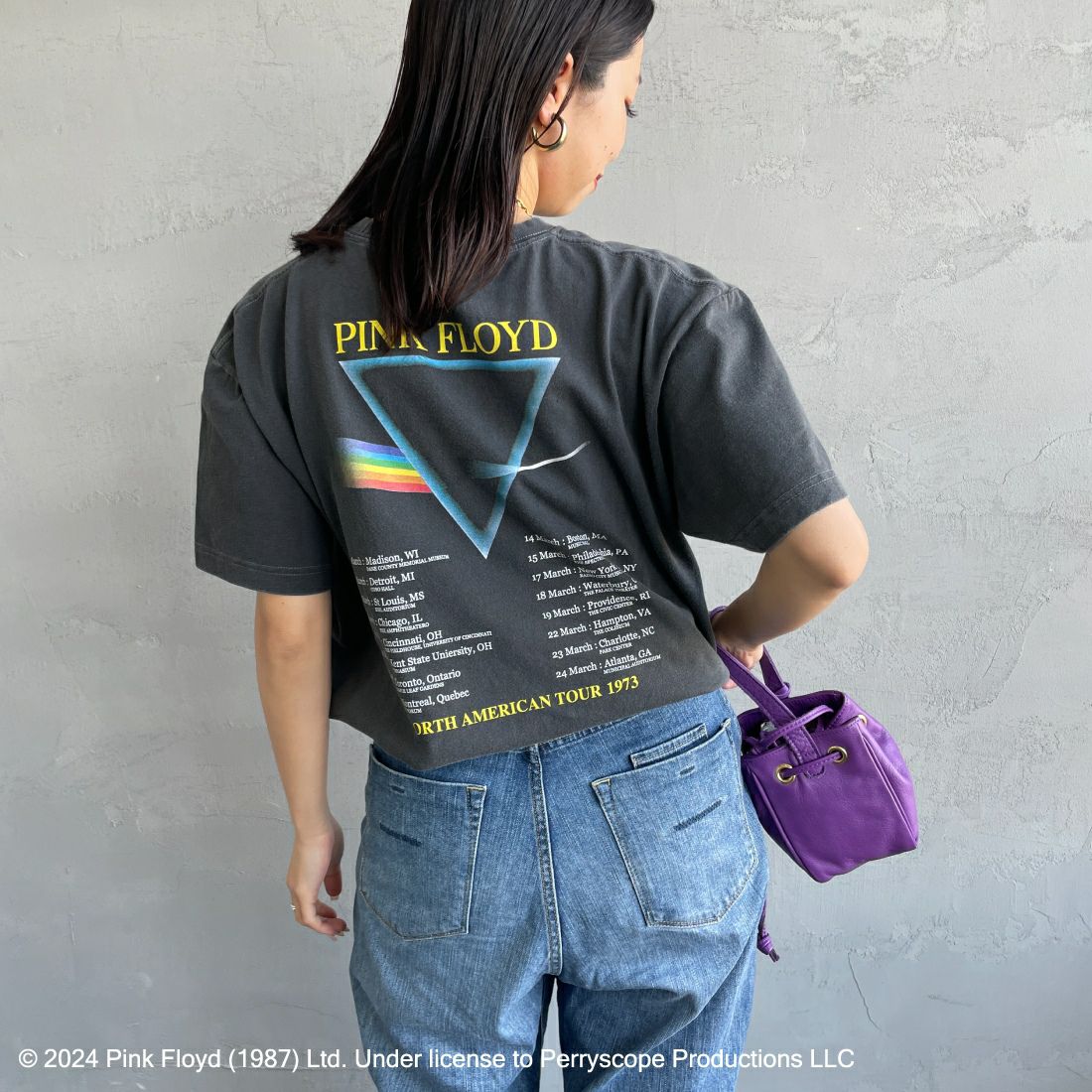 GOOD ROCK SPEED [グッドロックスピード] 別注 PINK FLOYD ロックプリントTシャツ [INTN-007-JF]