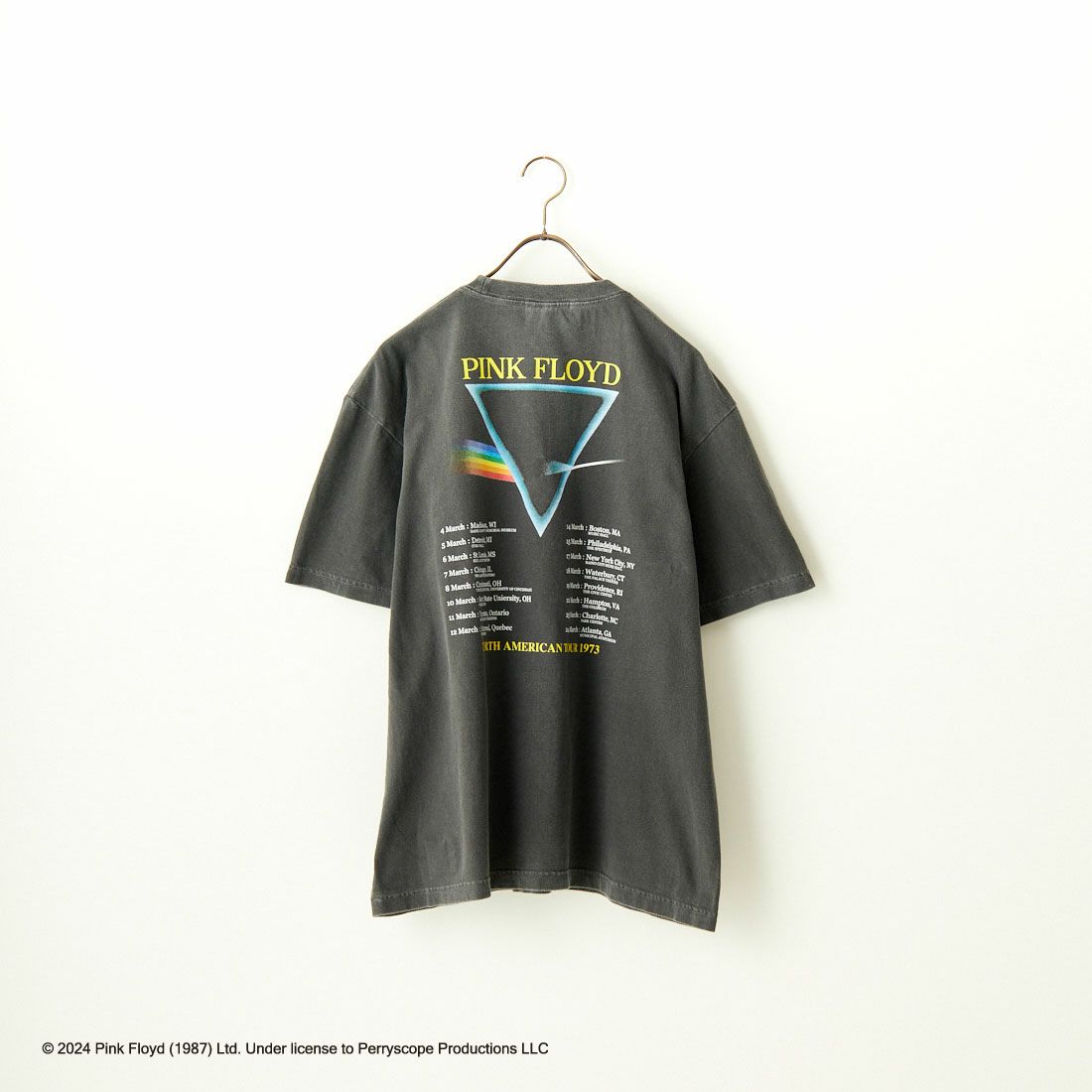 GOOD ROCK SPEED [グッドロックスピード] 別注 PINK FLOYD ロックプリントTシャツ  [INTN-007-JF]｜ジーンズファクトリー公式通販サイト - JEANS FACTORY Online Shop