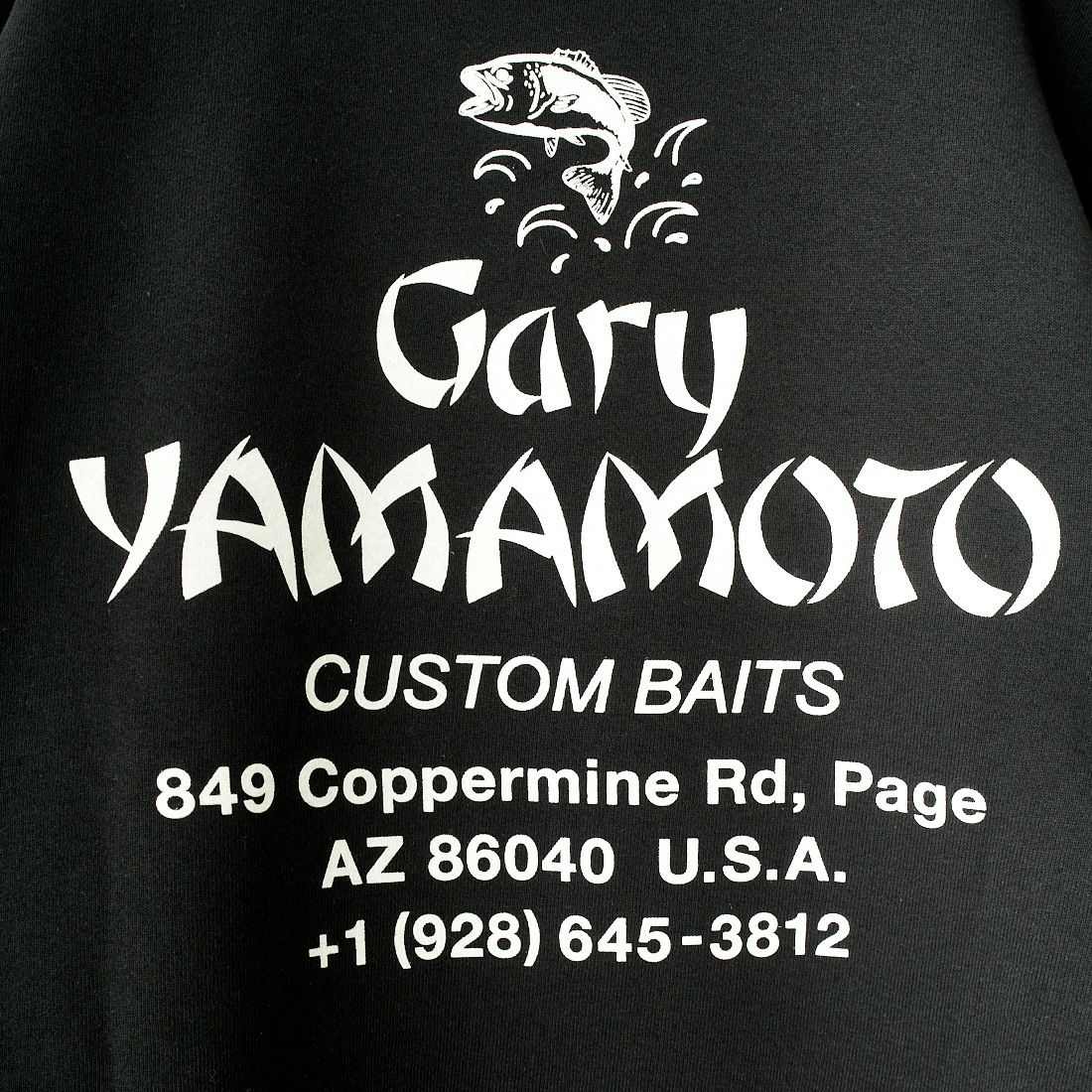 RUSSELL ATHLETIC [ラッセル アスレチック] Russell×Gary YAMAMOTO ロゴスウェットフーディ [RGY-A02] BLK