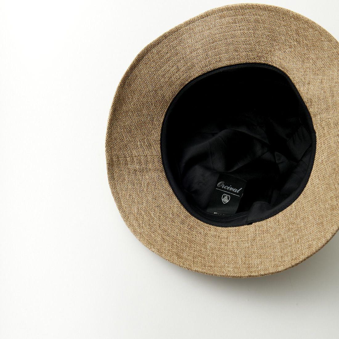 ORCIVAL [オーシバル] ラフィアライクナチュラルハット [OR-H0281RLP] BEIGE