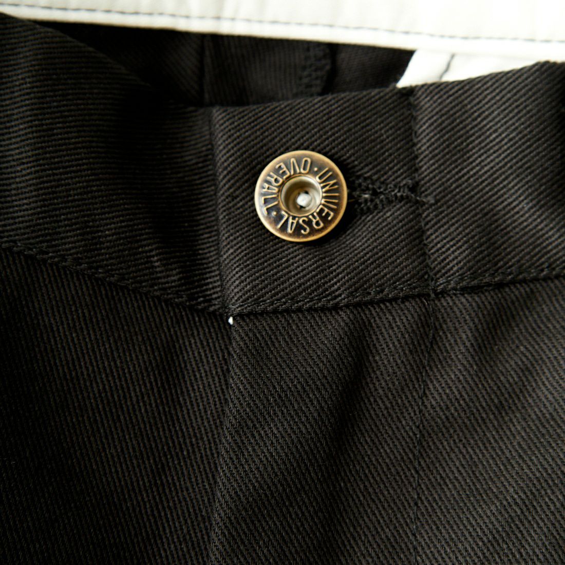 UNIVERSAL OVERALL [ユニバーサルオーバーオール] リラックス 2タックパンツ [HT-02] BLACK
