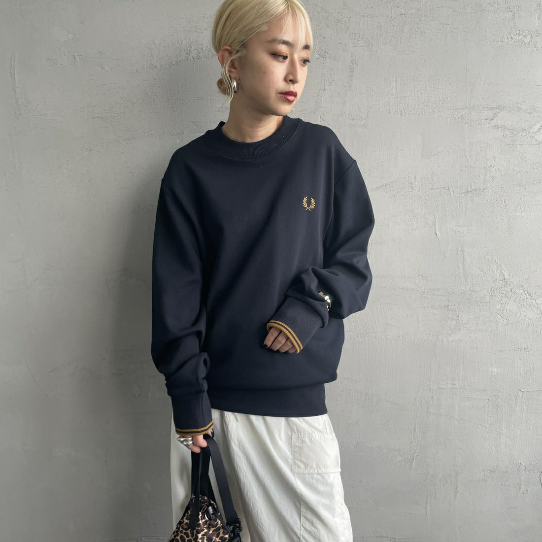 R63 NVY/D.&&モデル身長：150cm 着用サイズ：S&&