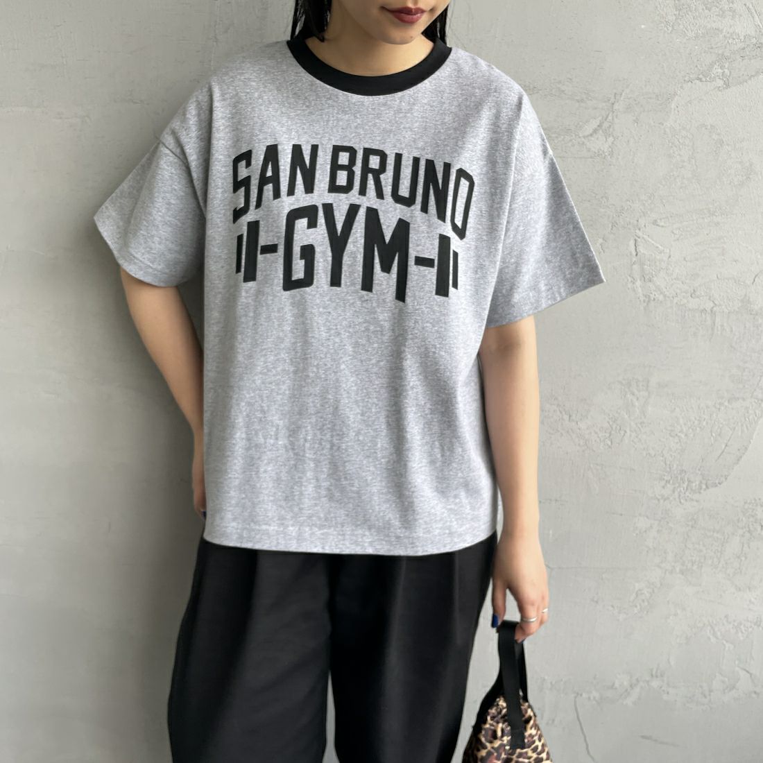 GYM&&モデル身長：156cm 着用サイズ：F&&