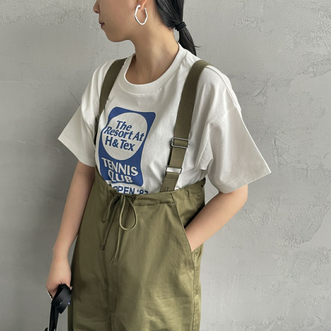 TENNIS&&モデル身長：156cm 着用サイズ：F&&