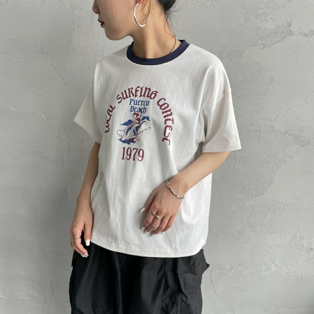 SURF&&モデル身長：156cm 着用サイズ：F&&