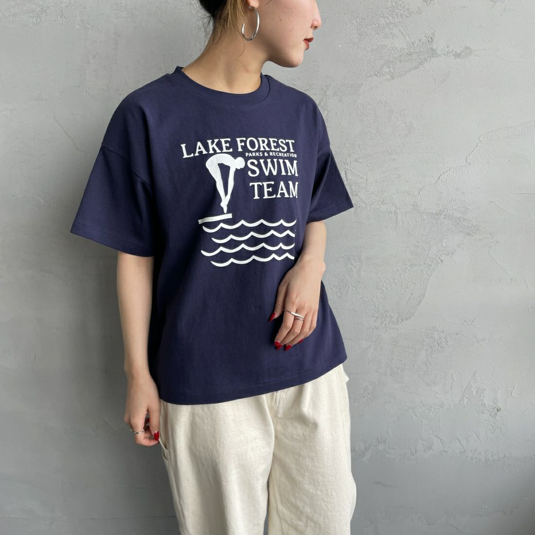 SWIM&&モデル身長：156cm 着用サイズ：F&&
