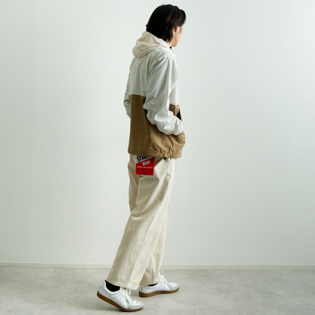 THE NORTH FACE [ザ ノースフェイス] コンパクトアノラック [NP22333] WC &&モデル身長：179cm 着用サイズ：L&&