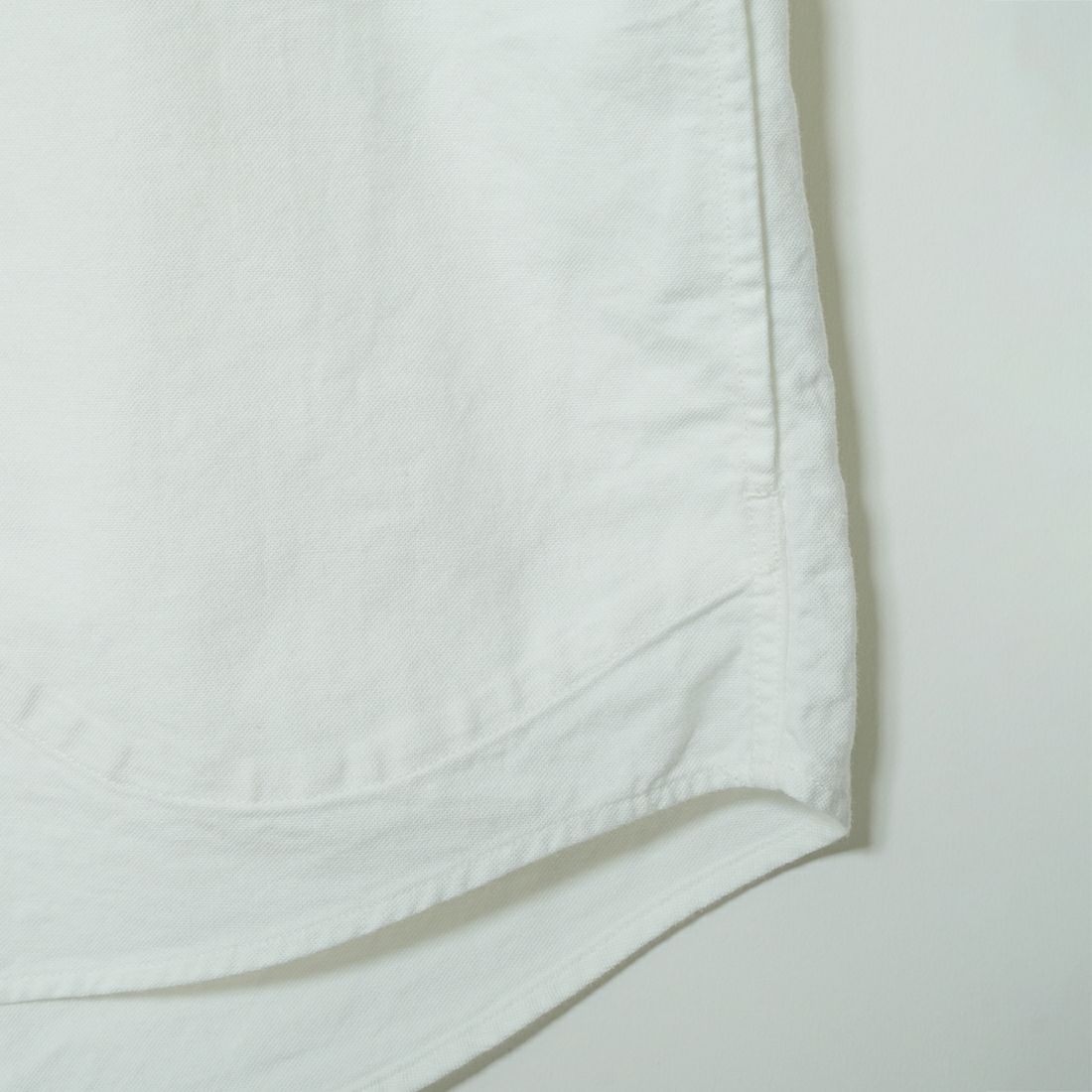 DANTON [ダントン] オックスフォード ラウンドカラーシャツ [DT-B0281SOX] WHITE