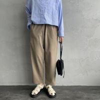 LT.OLIVE&&モデル身長：156cm 着用サイズ：36&&