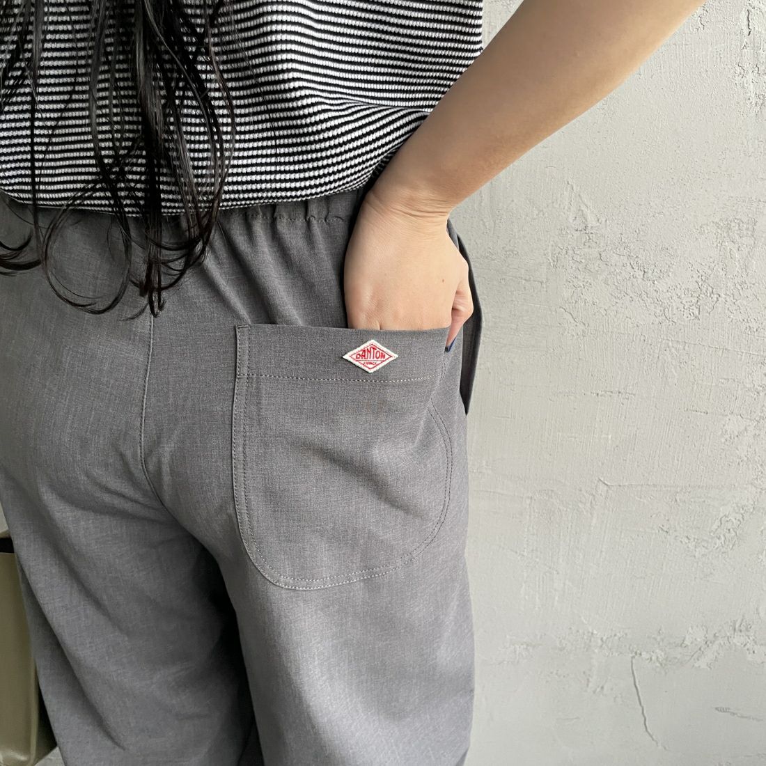 DANTON [ダントン] イージーパンツ [JD-2540WLS] GREY