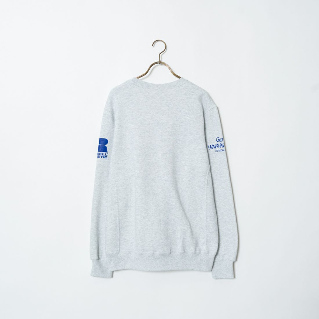 RUSSELL ATHLETIC [ラッセル アスレチック] Russell×Gary YAMAMOTO ロゴスウェット [RGY-A03] ASH