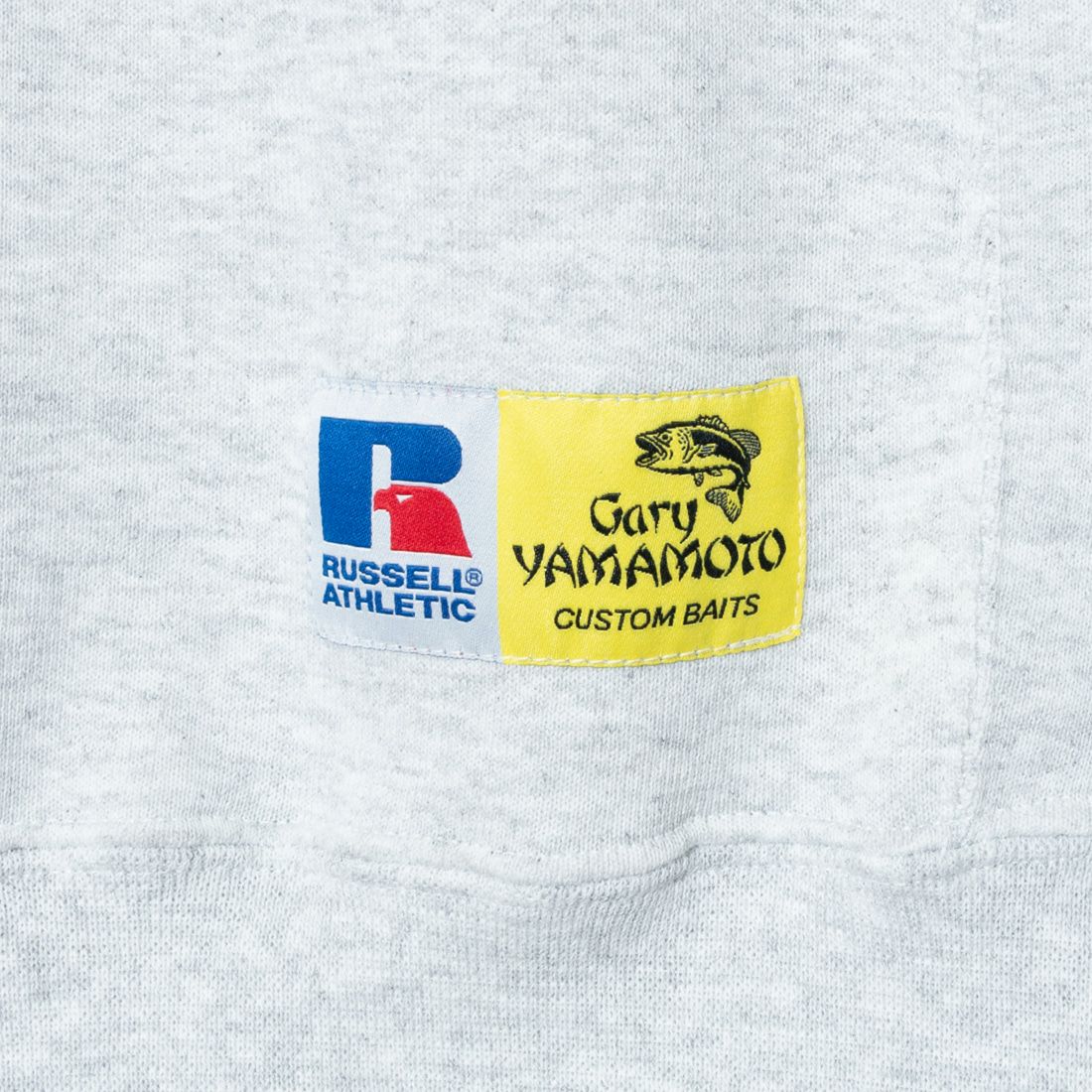 RUSSELL ATHLETIC [ラッセル アスレチック] Russell×Gary YAMAMOTO ロゴスウェット [RGY-A03] ASH